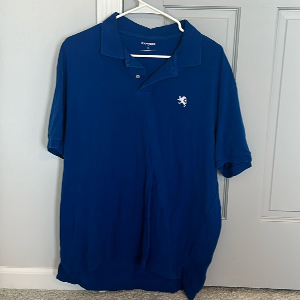 Express Men’s Polo in Royal Blue